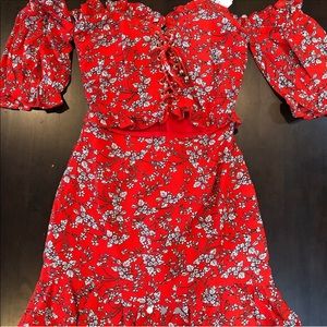 Saboskirt red dress.